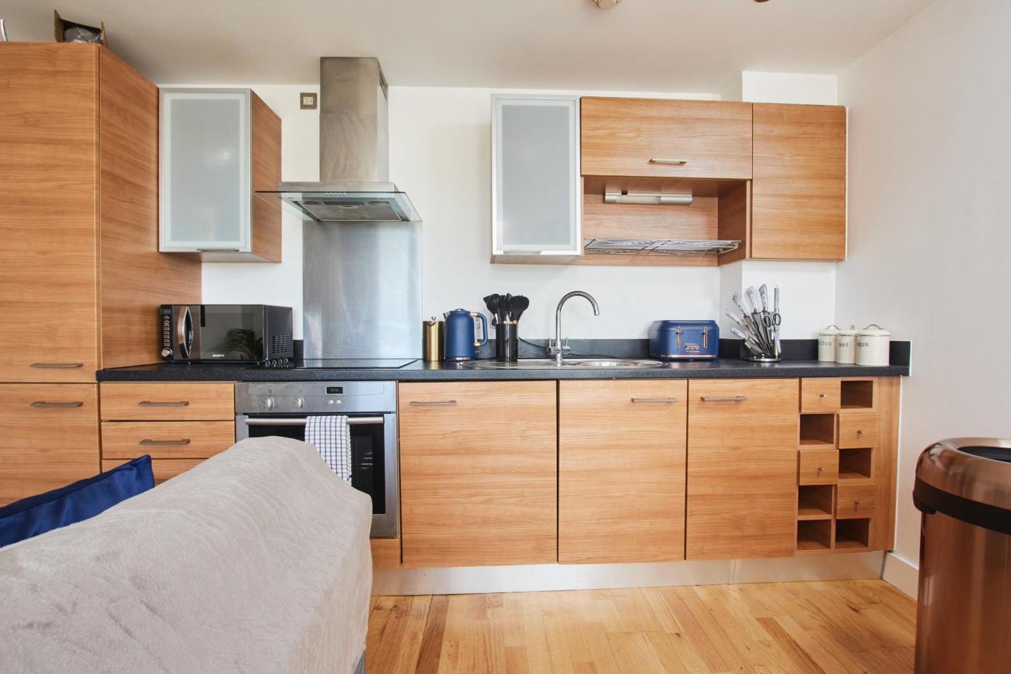 King Deluxe City Apt Large Balcony& Free Parking! Leeds  Buitenkant foto