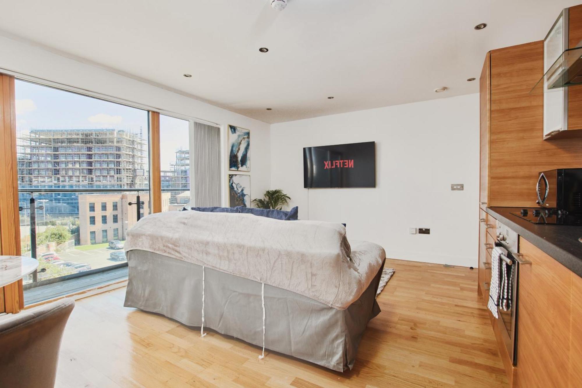 King Deluxe City Apt Large Balcony& Free Parking! Leeds  Buitenkant foto