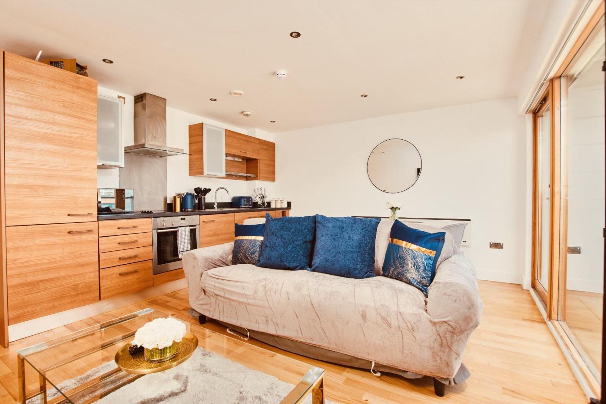 King Deluxe City Apt Large Balcony& Free Parking! Leeds  Buitenkant foto