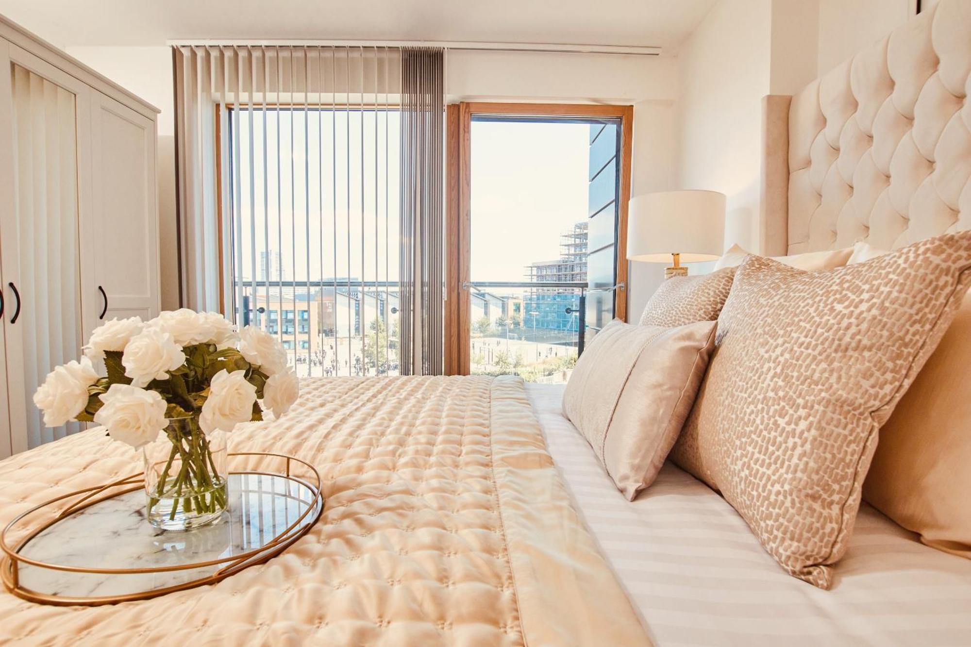 King Deluxe City Apt Large Balcony& Free Parking! Leeds  Buitenkant foto